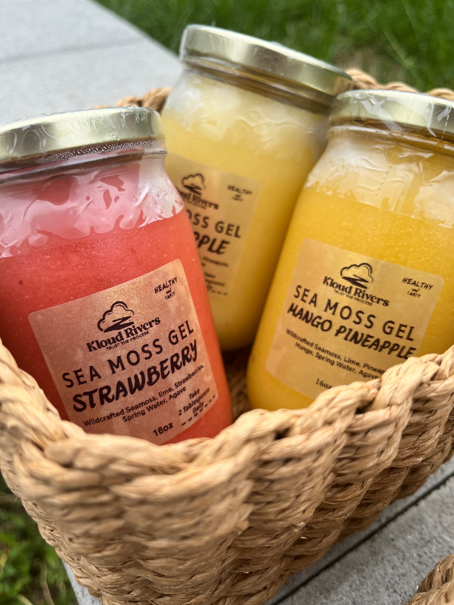 🍍Pineapple Sea Moss Gel 16oz (Local Delivery Only)