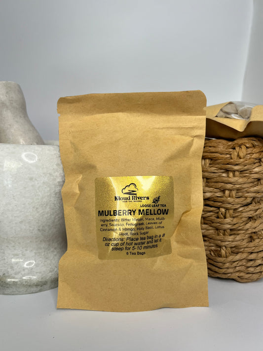Mulberry Mellow Herbal Tea (6 tea bags)